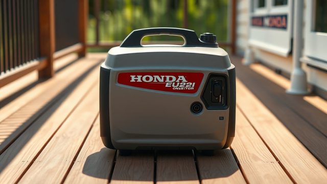Honda EU22i Taşınabilir ve Daimi Kullanım Bakım İpuçları