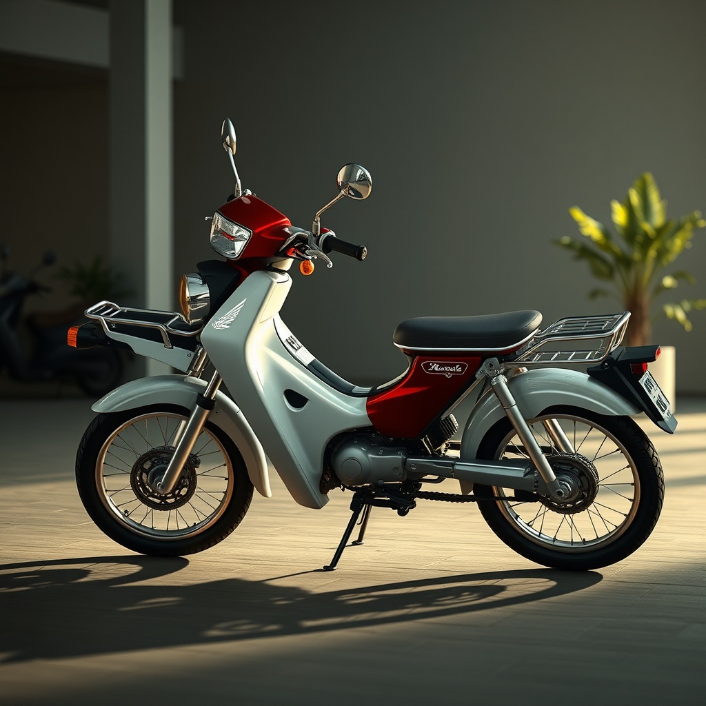 <Honda EU22i jeneratörünün yeşil bir kamp alanında